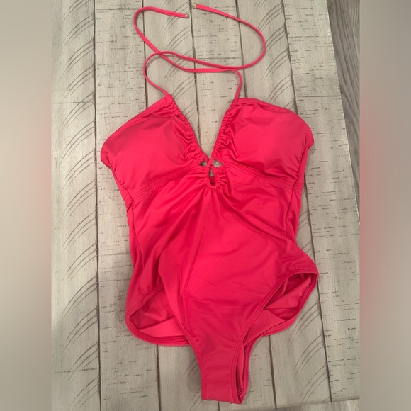 MICHAEL Michael Kors Other - MICHAEL MICHAEL KORS
Stretch Nylon Halter One Piece Swimwear